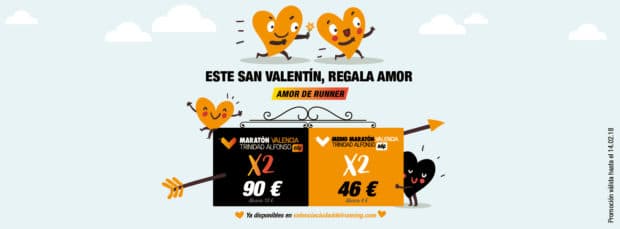 Run with your partner in Valencia — The Running City, and get a discount
