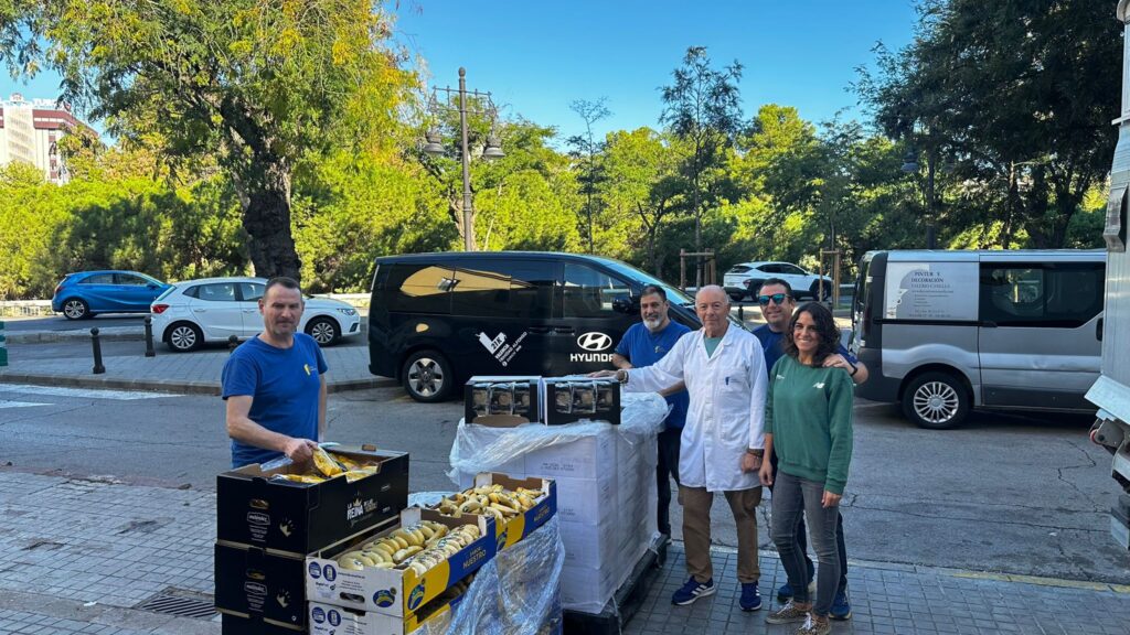 Leftover products donated to Casa Caridad