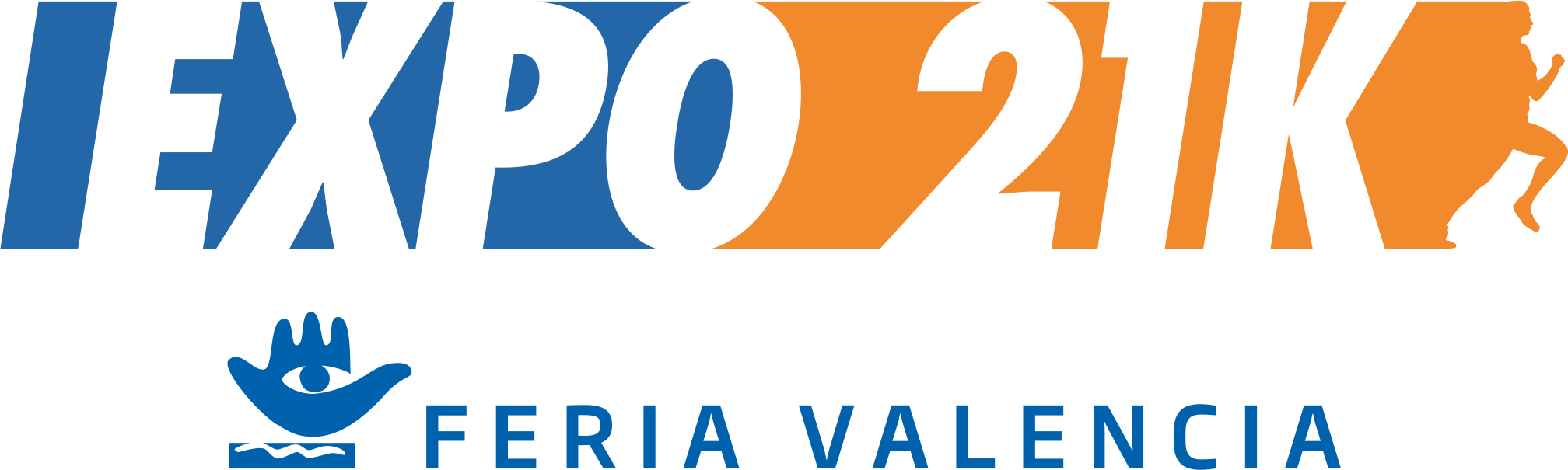 Logo de Expo 21K Feria Valencia, la feria de la carrera